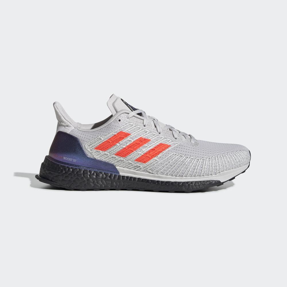 Adidasi Alergare Adidas Solarboost ST 19 Barbati Romania - Gri/Rosii/Albi EG2354